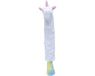 Beeztees Puppy Flatino Unicorn Lo - Puppy Speelgoed - Puppyknuffel - Hondenspeelgoed - Wit 74 x 14 x 15 cm - Hond