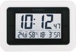 Merkloos KW9101 Wandklok Solar, Zendergestuurd 280 mm x 190 mm x 23 mm Wit