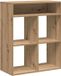 vidaXL Bibliothèque 66x31x80 cm bois d'ingénierie couleur chêne artisanal