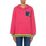 Moschino Sweat à capuche Teddy Bear Rose