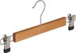 De Kledinghanger Gigant Knijperhanger Enfants 10 Stuks Lotushout Naturel Gelakt 34 cm