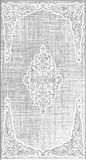 Homemania Bedrukt tapijt, 25% polyester, 75% katoen, grijs, wit