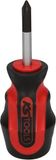 KS Tools 159.1141 ERGOTORQUEplus Schroevendraaier, kort, PH1