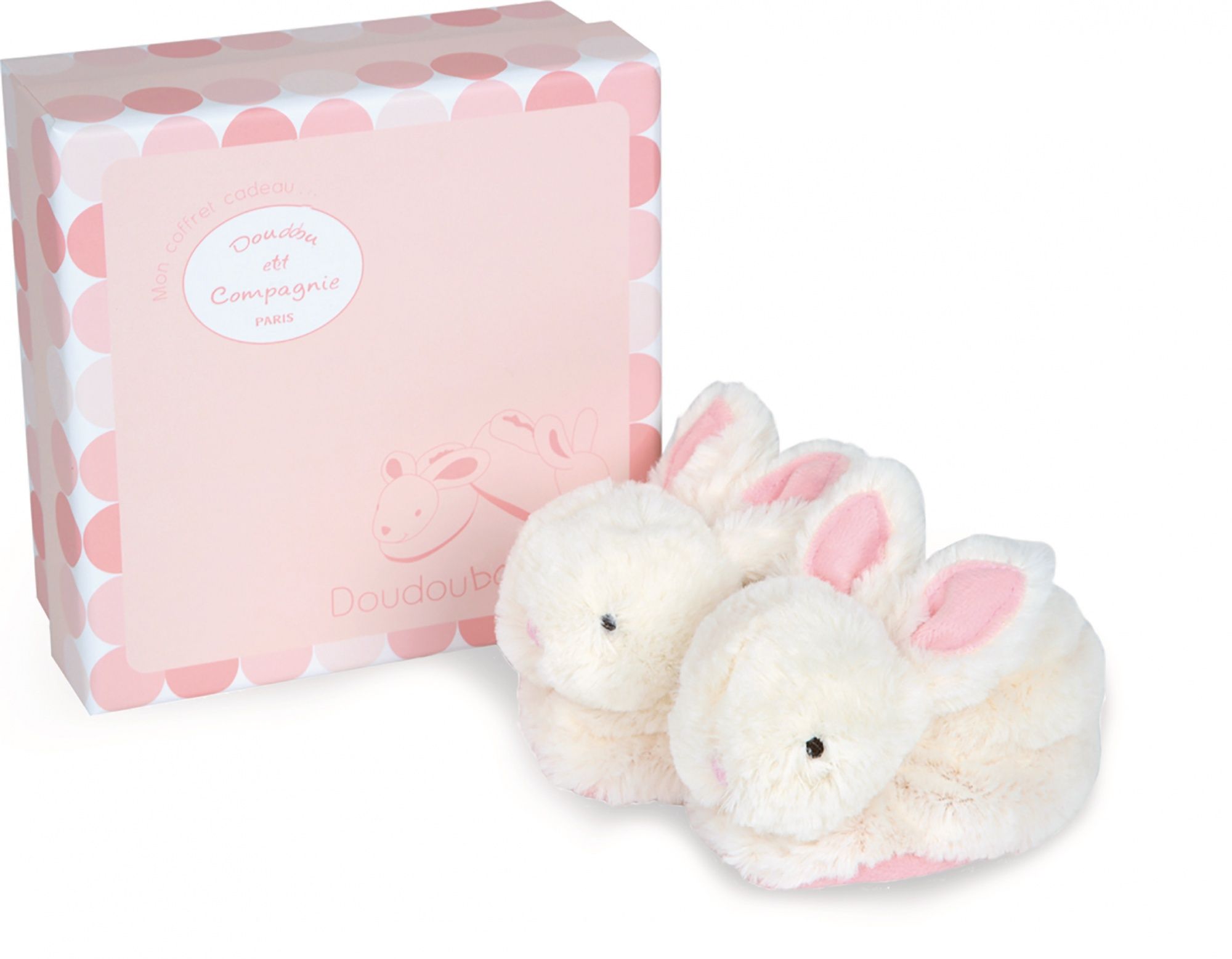 Doudou et Compagnie DC1308 Rammelaar Meisje Wit Polyester 6+ Maanden