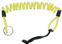 URBAN 1,2 M4 câble antivol enroulé avec anneau de frein, réglable, universel pour cadenas moto disque casque scooter vélo scooter scooter jaune