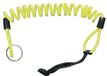 URBAN 1,2 M4 câble antivol enroulé avec anneau de frein, réglable, universel pour cadenas moto disque casque scooter vélo scooter scooter jaune
