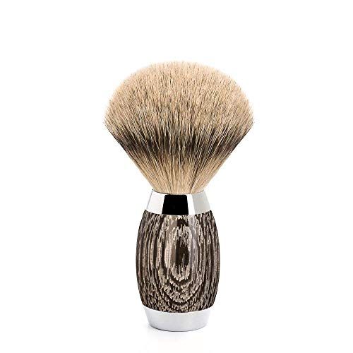 Mühle Brocha de Afeitar Tejón Punta Plata Roble Antiguo - 4028982013692