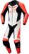 Alpinestars Gp Force Lurv 1Pc combinaison cuir Rouge Fluo Blanc Noir - Taille 52