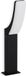 Telefunken Lampe d'extérieur LED Gent Noir 57cm IP44 15W 1800lm blanc neutre 4000K