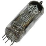 BTB Vertrieb ECH 81 = 6 AJ 8 = 6I1P Triode-heptode buis 100 V, 160 V 13.5 mA, 11 mA Aantal polen: 9 Fitting: Noval 1 stuk(s)