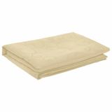 vidaXL Tafelkleed Rechthoekig Crèmewit 140 x 180 cm