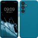 kwmobile Samsung Galaxy A55 5G hoesje - TPU - Caribisch Blauw