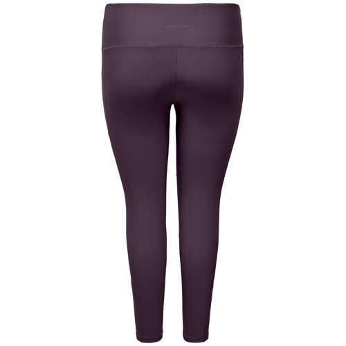 ONLY PLAY CURVY sportlegging Plus Size - donkerpaars