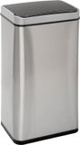 5Five Prullenbak/pedaalemmer automatish - met bewegingssensor - zilver - metaal - 40 liter