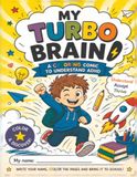 My turbo brain!: A coloring comic to help understand ADHD