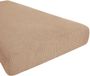 Hokway Bank Kussenhoezen, rekbare kussenhoezen, bankovertrek, kussenbeschermer (camel, medium)