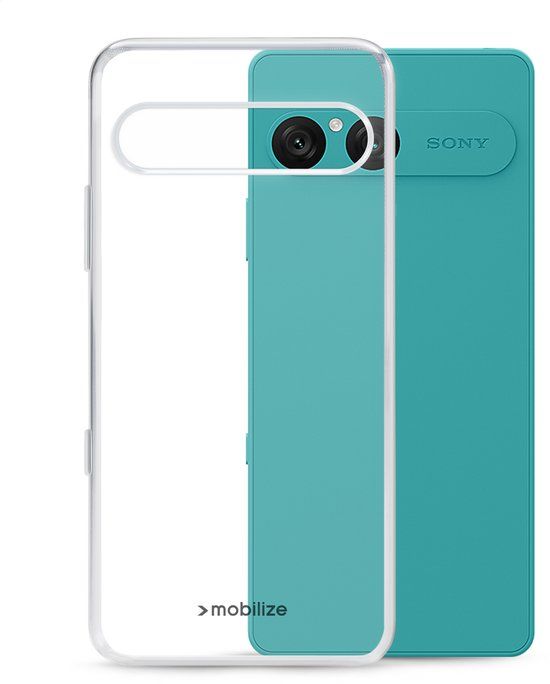 Mobilize Doorzichtig Hoesje geschikt voor Sony Xperia 1 VII Telefoonhoesje Flexibel TPU