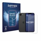 Savvies 3 Stuks Screenprotector - Geschikt voor Apple iPhone 16e - Beschermfolie Glas Transparant