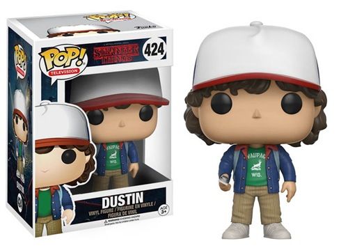 Funko POP! Stranger Things - Dustin - Verzamelfiguur - Kunststof
