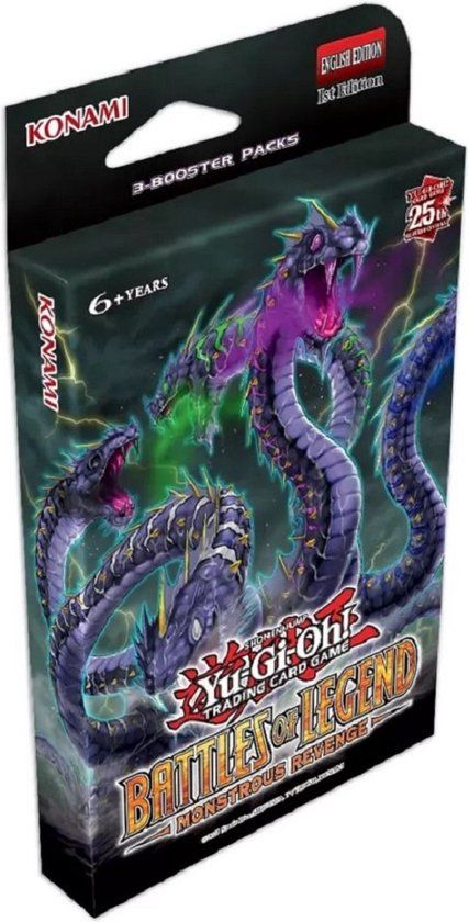 Yu-Gi-Oh! Battle of Legend Monstrous Revenge 3 Booster Pack - English Version