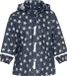 Playshoes Veste de pluie pour enfants - Étoiles - Bleu foncé - taille 98cm