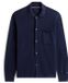 Tommy Hilfiger Chemise en coton essentiel pour homme MW0MW40432 Bleu M