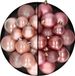 Decoris Kaemingk B.V. Kerstballen 60x stuks - mix lichtroze/oudroze - 4-5-6 cm - kunststof - kerstversiering