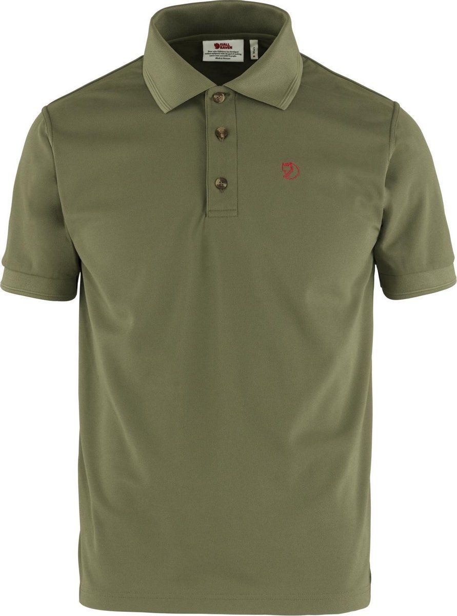Fjällräven Crowley Pique Shirt M - LIGHT OLIVE - Maat L