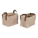 HOME DECO FACTORY RG0037 Opbergmand Taupe Corduroy