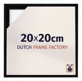 Dutch Frame Factory Baklijst 20x20 cm Zwart Mat MDF