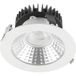 GTV LED inbouwspot FARO, 10W 800lm Downlight, UGR80, IP20, plafondlamp voor kantoor woonkamer, wit