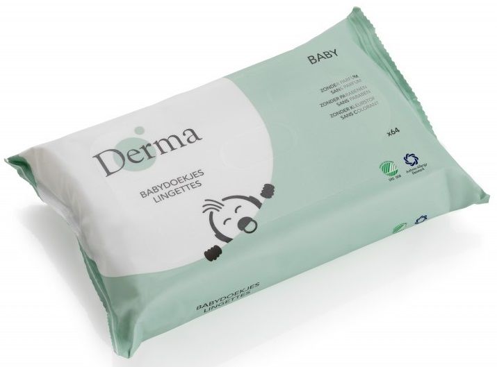 Derma Eco Baby Babydoekjes - 5709954013405