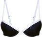 Joop! Bustier-Bikini-Top Eleganz Zwart Effen Mouwloos 38xA