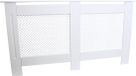 MonsterShop Housse de radiateur MDF Blanc 1515mm