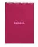 Rhodia 118420C - bloc RI A4 COULEURS Prune 5/5 80F
