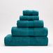 Catherine Lansfield Hometextiles Badhanddoek, zacht, blauwgroen, 70 x 127 cm