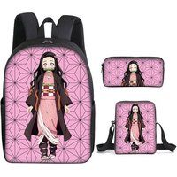 Rugzak SZSMART MODEL gemodelleerd de Driedelige Anime Karakter School Set