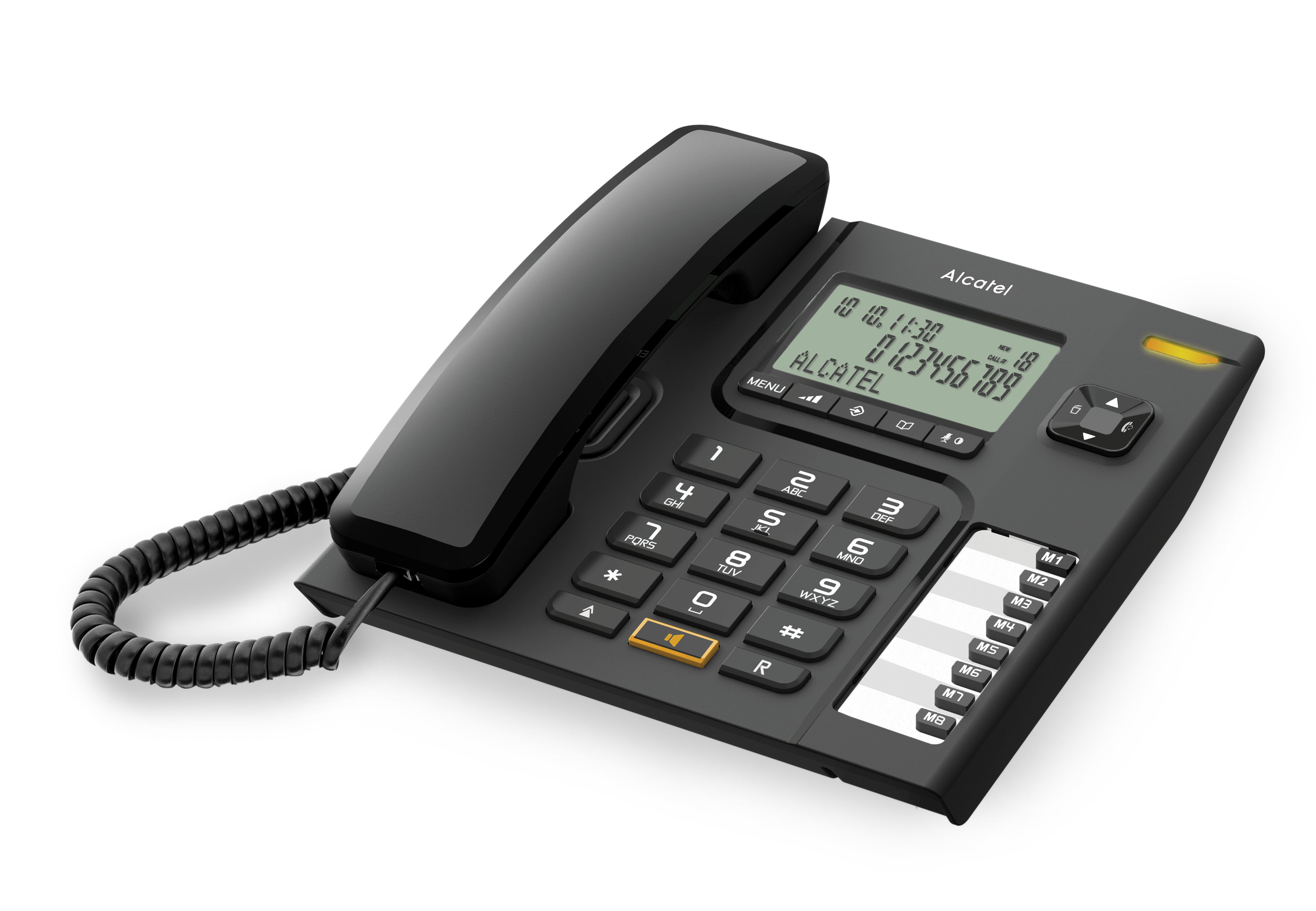 Alcatel T76 DECT Telefoon | Nummerherkenning | Zwart