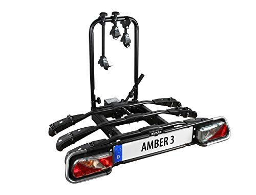 EUFAB 11555 fietsendrager Amber III, zwart, ca. 102 x 74 x 72 cm