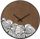 Mauro Ferretti Wandklok Wood/leaf Ø 60×2 cm