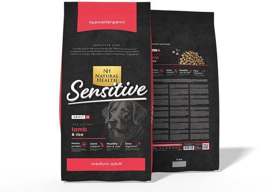 Natural Health Droogvoer Dog Adult 12.5 Kg
