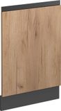 Vicco R-Line Frontpaneel – 44.6 cm J-vorm, zonder werkblad Krachtige eik goud