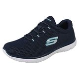 Skechers Summits dames sneakers blauw - Maat 41