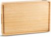 Namture Hakblok Bamboe Classic – Planche à découper Bois 45x30 cm – Extra Épais 4 cm – Planche à découper de Luxe – Planche de Service – Planche à Tapas – Planche à Apéritif – Planche à Découper Bois – Bambou Premium – Boîte Cadeau de Luxe