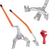 VEVOR Bandenwisselaar 571–622 mm Verstelbaar, Bandenmontagegereedschap 546x265x200 mm Bandenlichter Bandenwisselmachine Bandenwisselgereedschap Bandenlichter Oranje