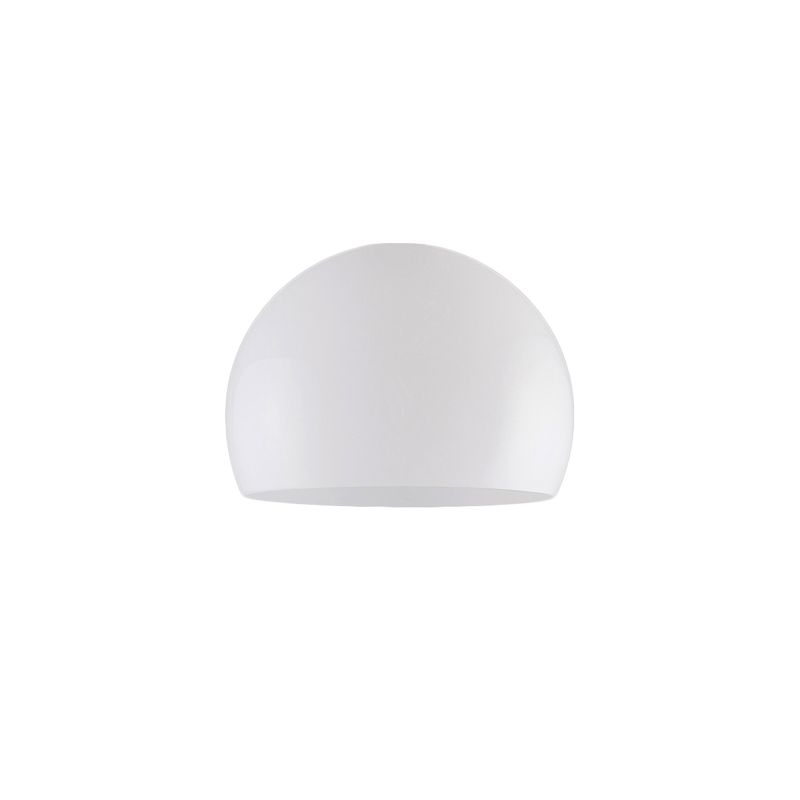 QAZQA Kap Globe 30cm opaal wit