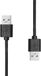 ProXtend Câble USB 2.0, Type A vers A, Mâle/Mâle, Noir, 2 mètre