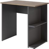 Vicco Simple Bureau – 80 x 50 cm Antraciet/Artisan