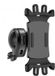 Opline Support de téléphone pour vélo - Rotation à 360° - Universel - Noir - LB-434