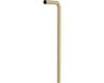 Differnz Vloerbuis Mat Goud RVS 32 mm 750 x 220 mm